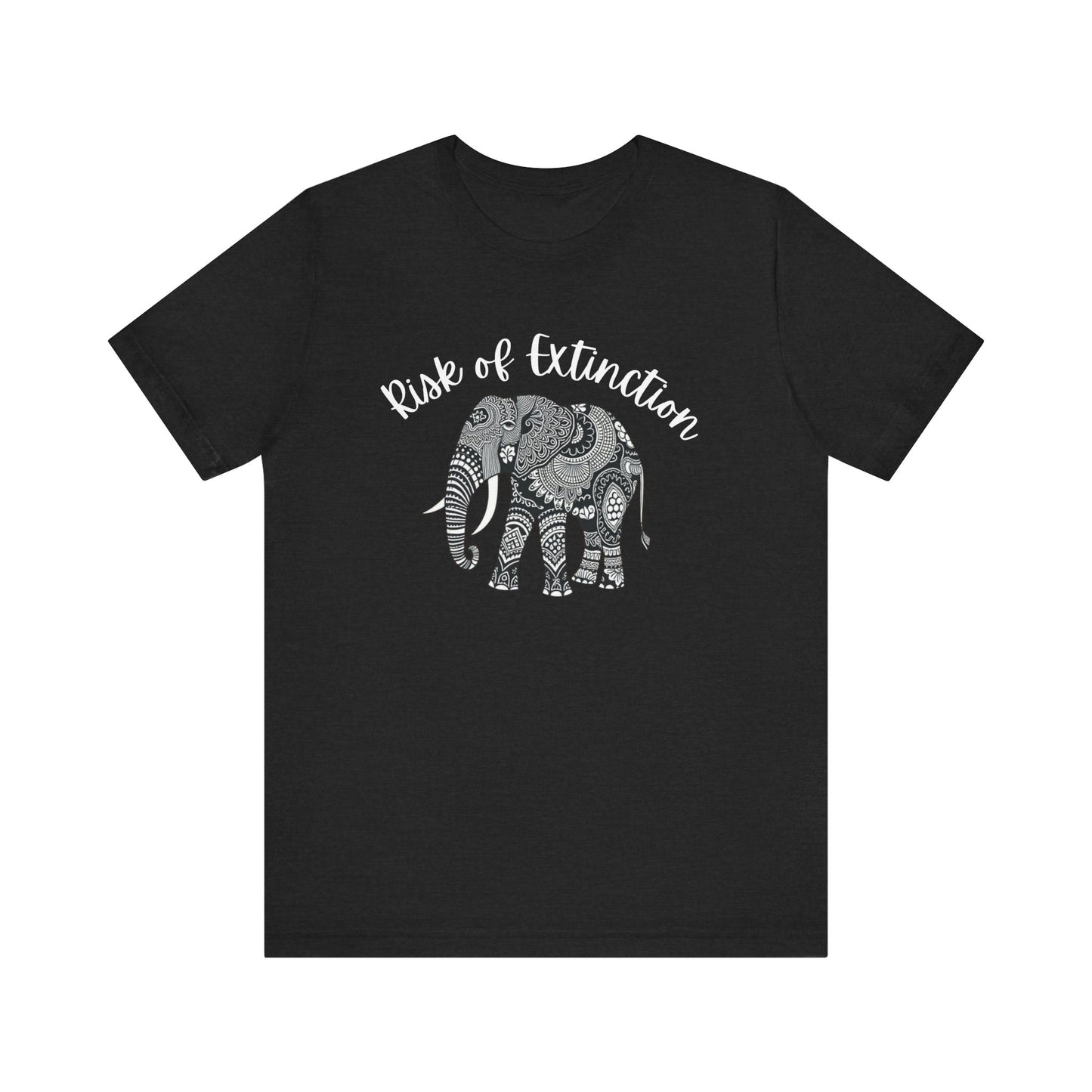 Risk of Extinction Batik Elephant Unisex T-Shirt