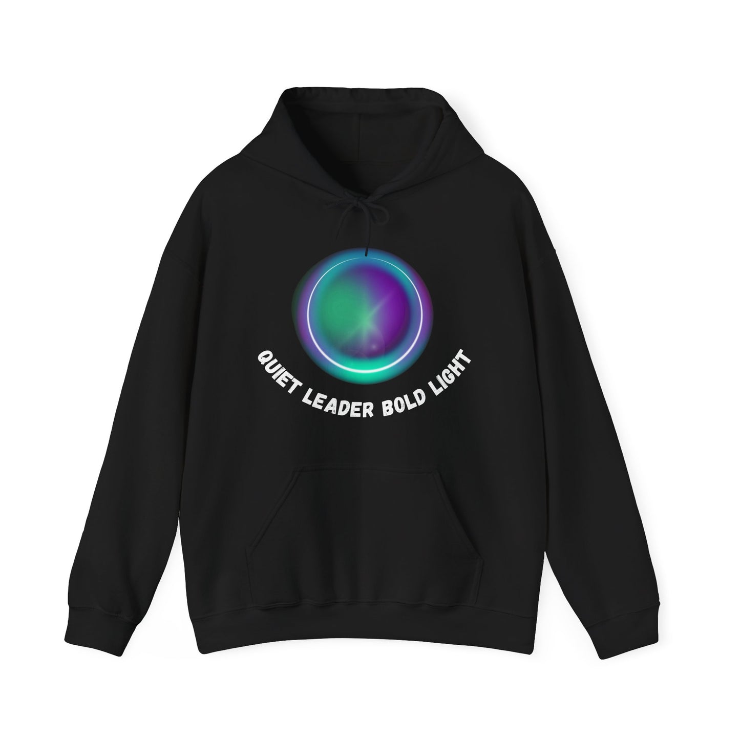 Quiet Leader Bold Light Northern Lights Unisex Hoodie