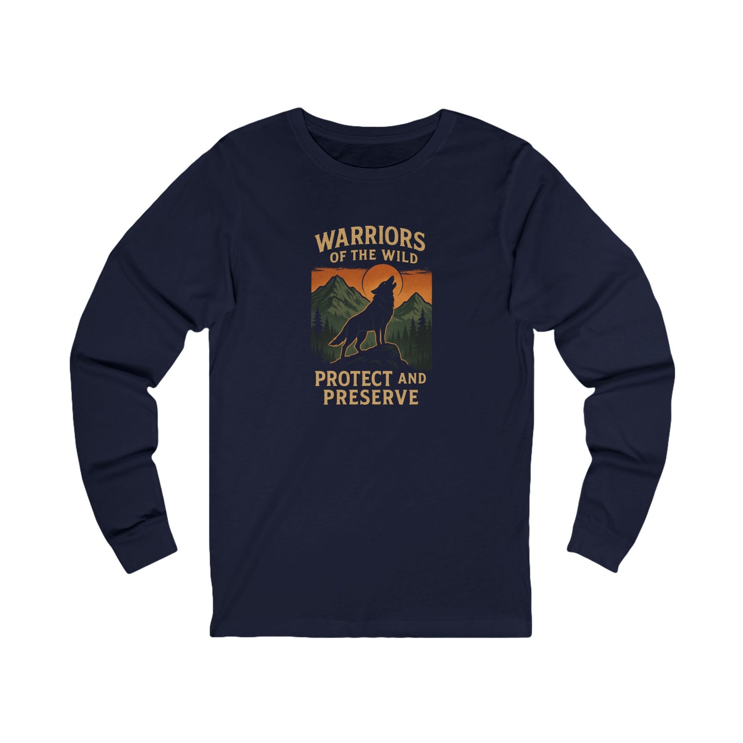 Warriors of the Wild Veteran Unisex Long Sleeve Tee