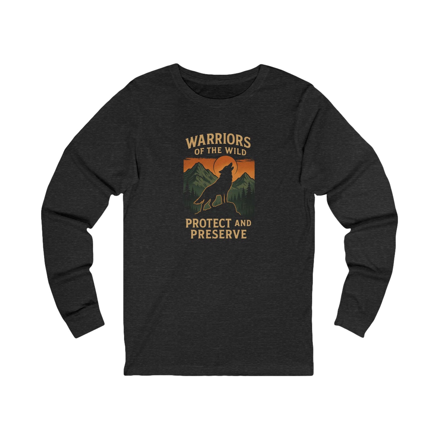 Warriors of the Wild Veteran Unisex Long Sleeve Tee