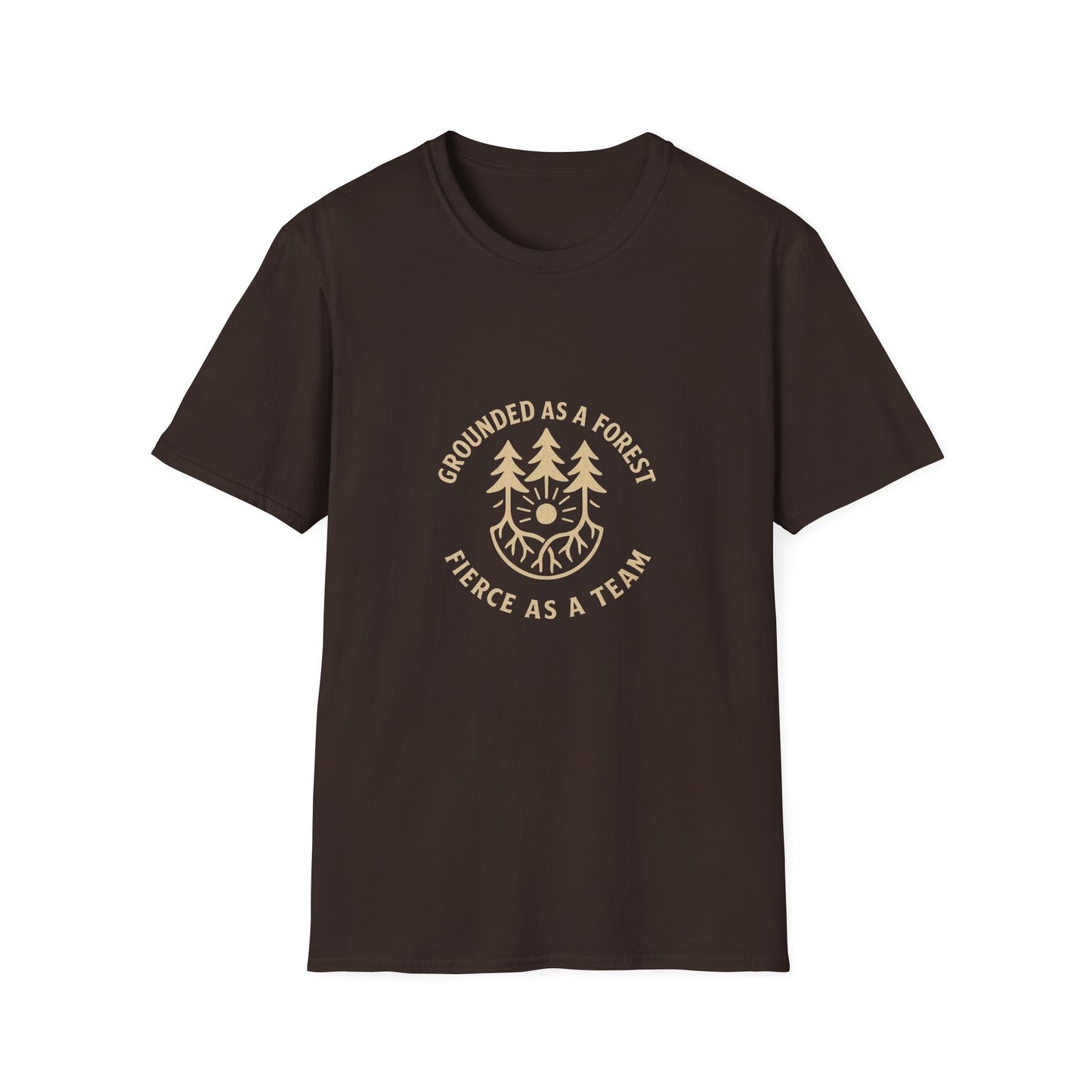 Grounded as a Forest Team Unisex Softstyle T-Shirt