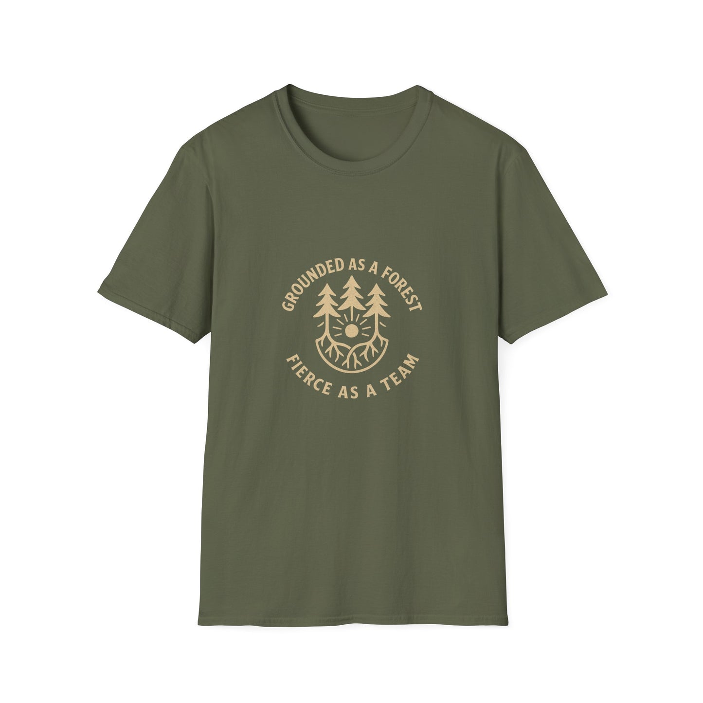 Grounded as a Forest Team Unisex Softstyle T-Shirt