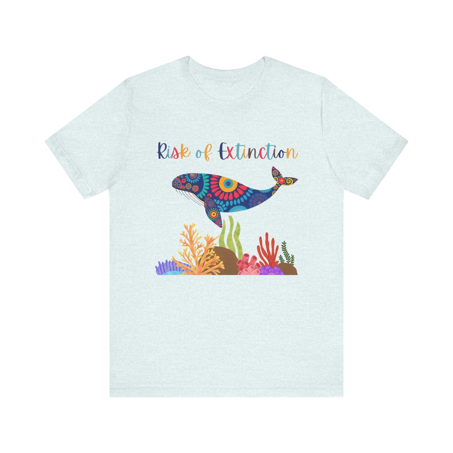 Whale Conservation Tee: Risk of Extinction Shirt