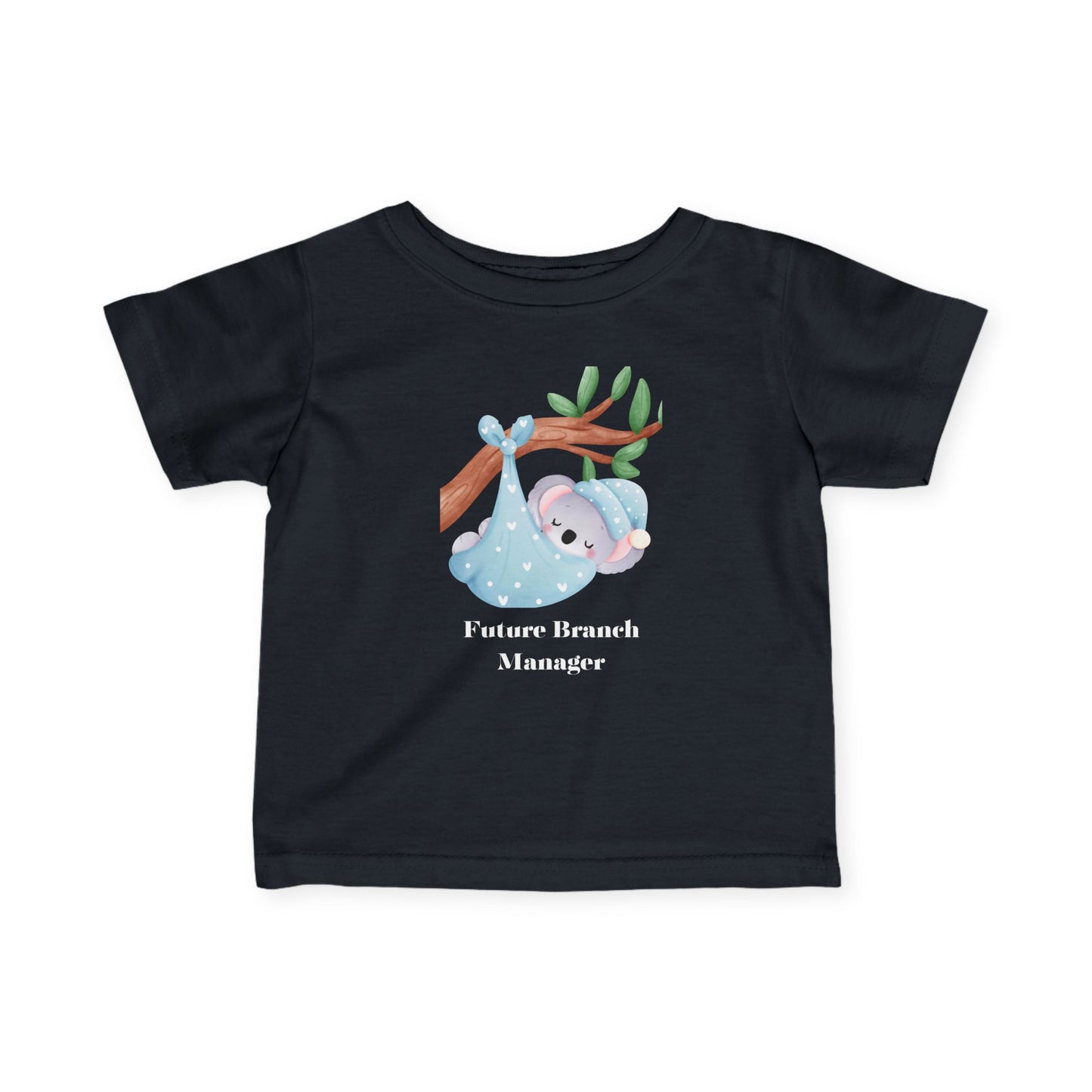 Future Branch Manager Blue Infant Fine Jersey Tee