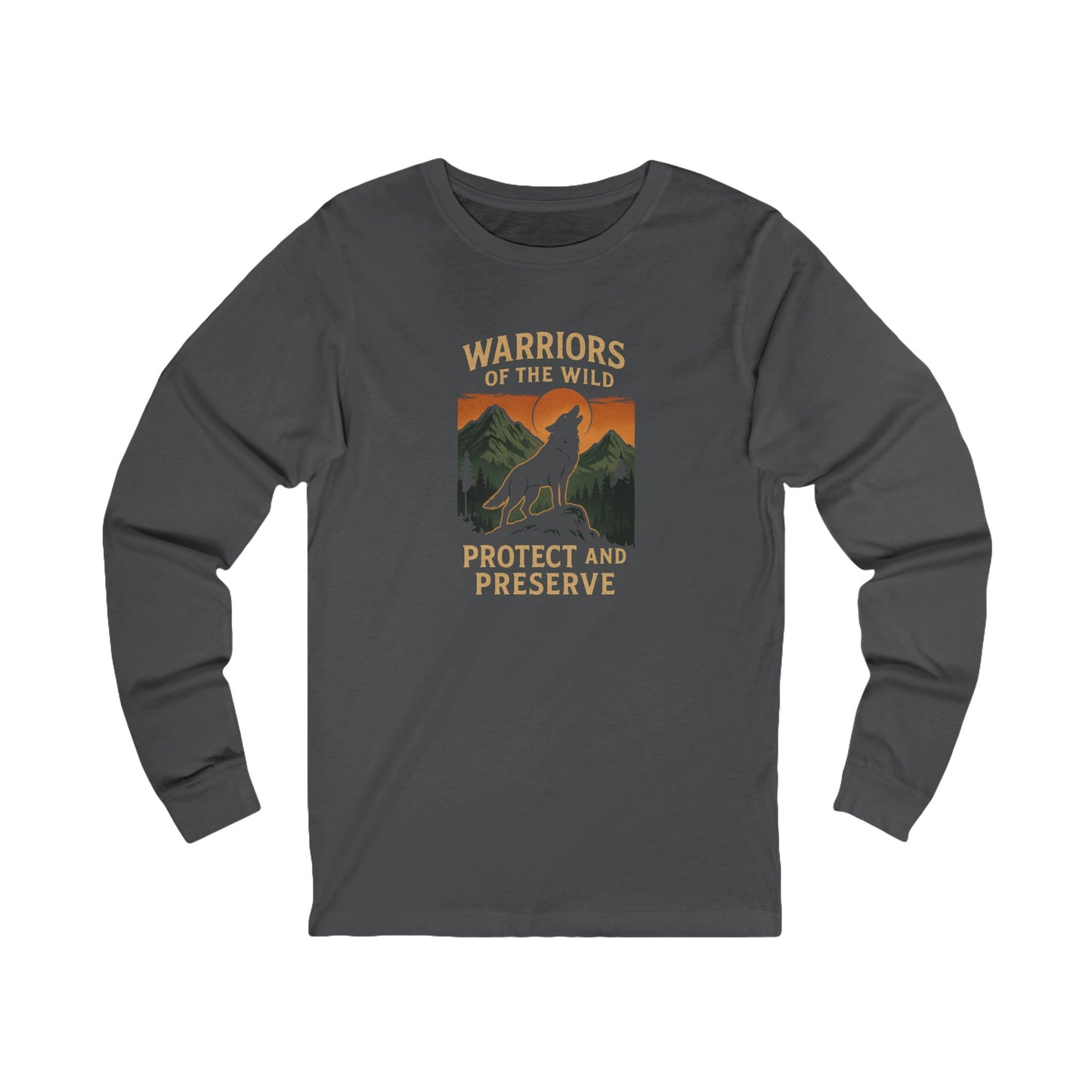 Warriors of the Wild Veteran Unisex Long Sleeve Tee