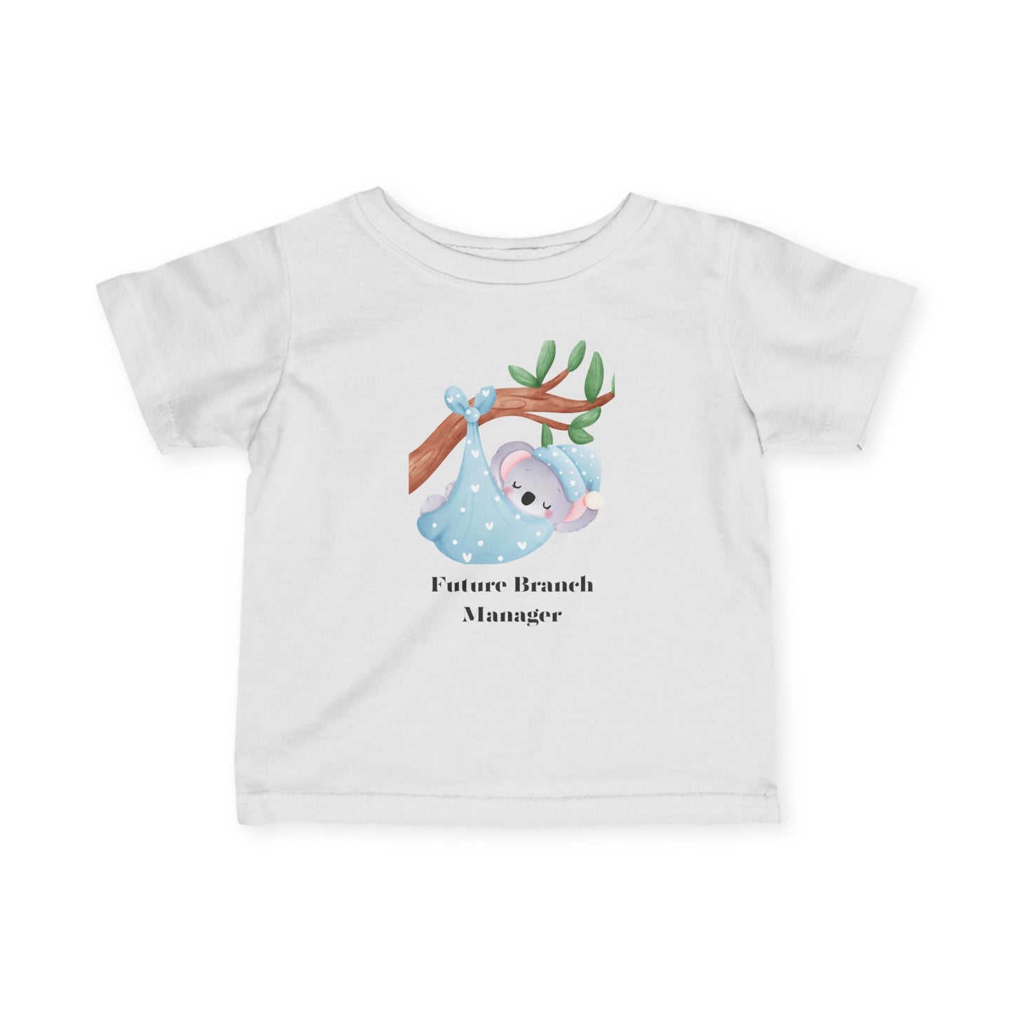 Future Branch Manager Blue Infant Fine Jersey Tee