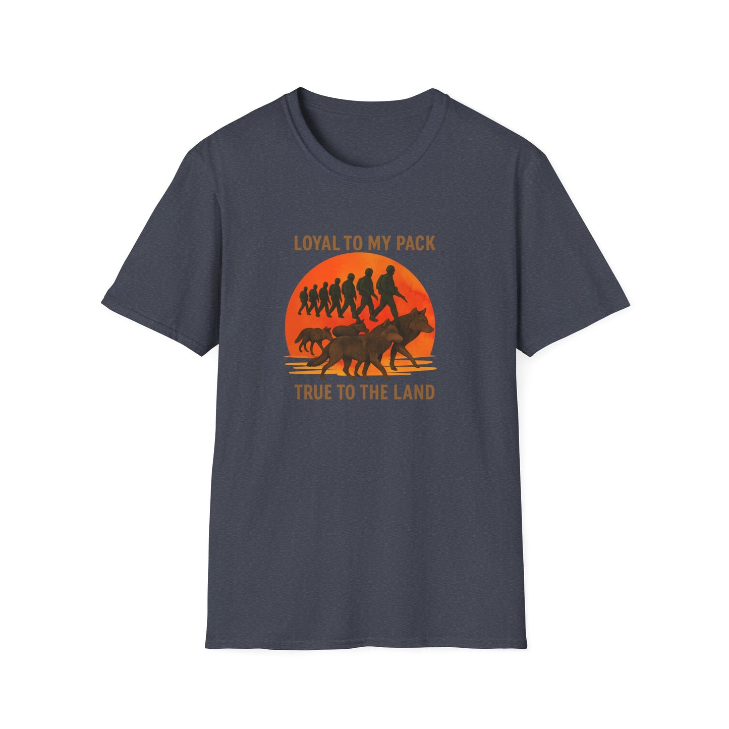 Loyal to My Pack Military-Nature T-Shirt, Unisex Tee