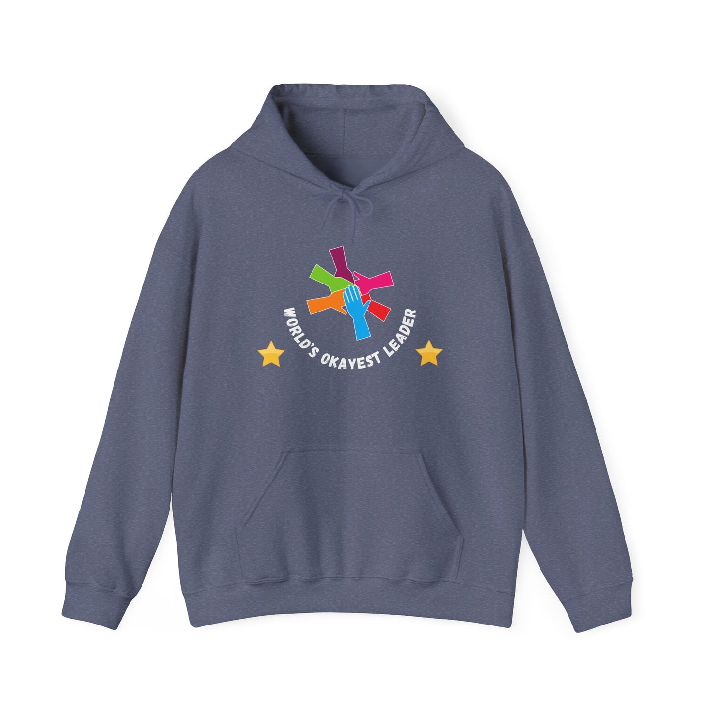 Funny Hoodie for World's Okayest Leader Unisex
