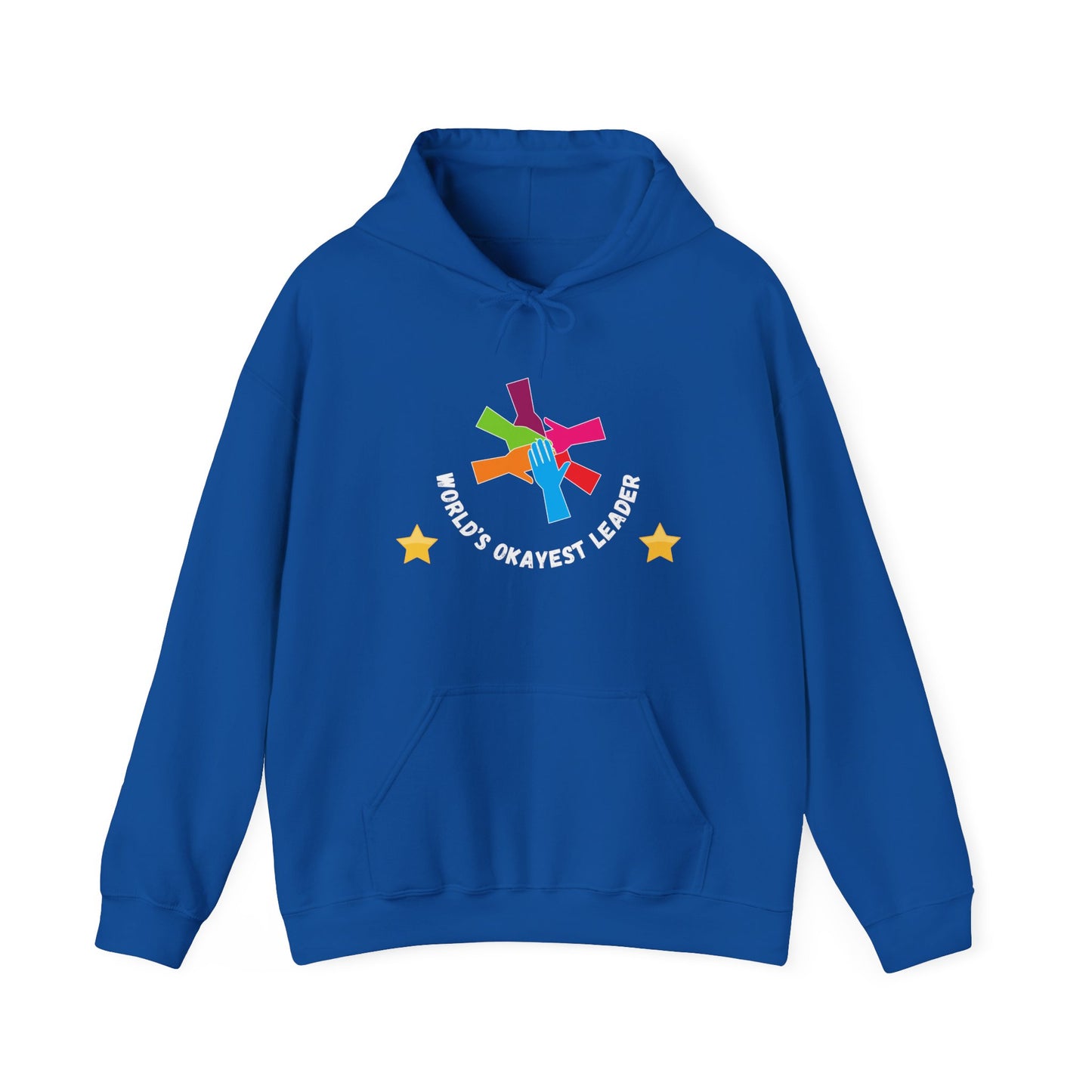 Funny Hoodie for World's Okayest Leader Unisex
