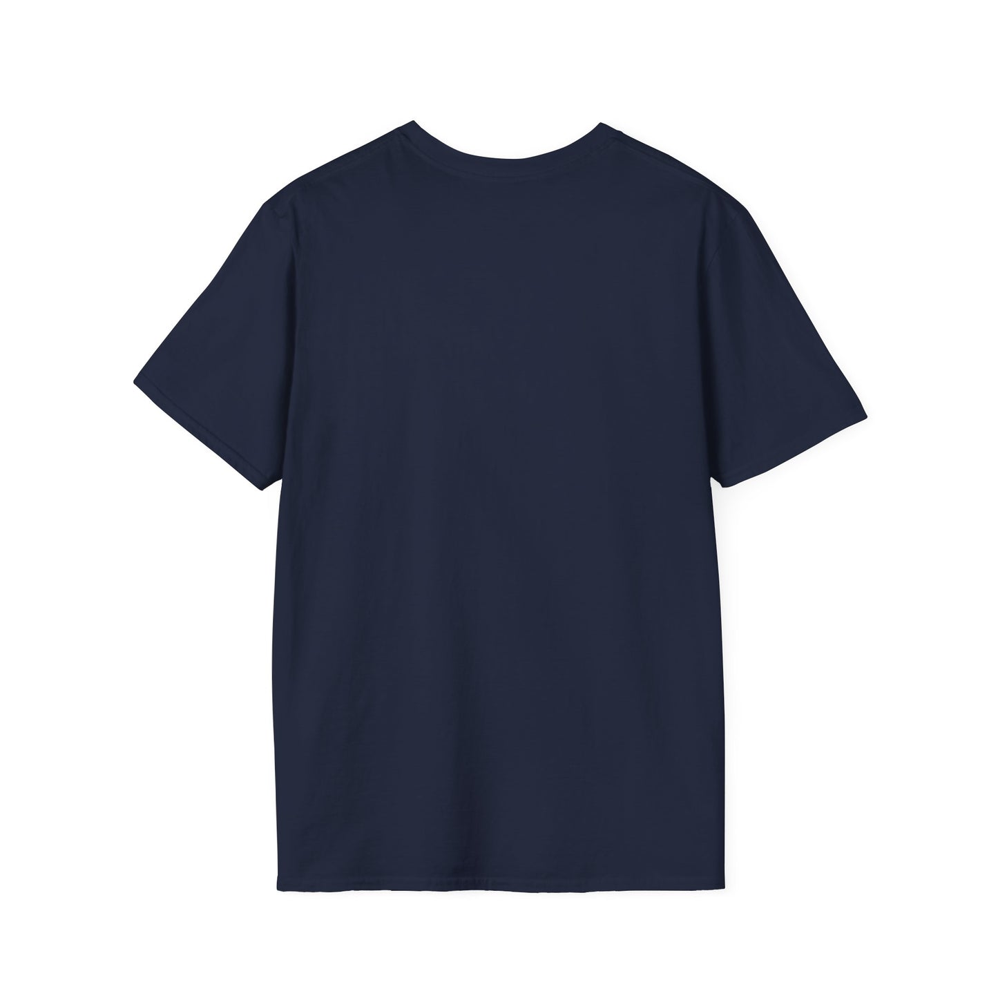 Plain back of Navy T-shirt