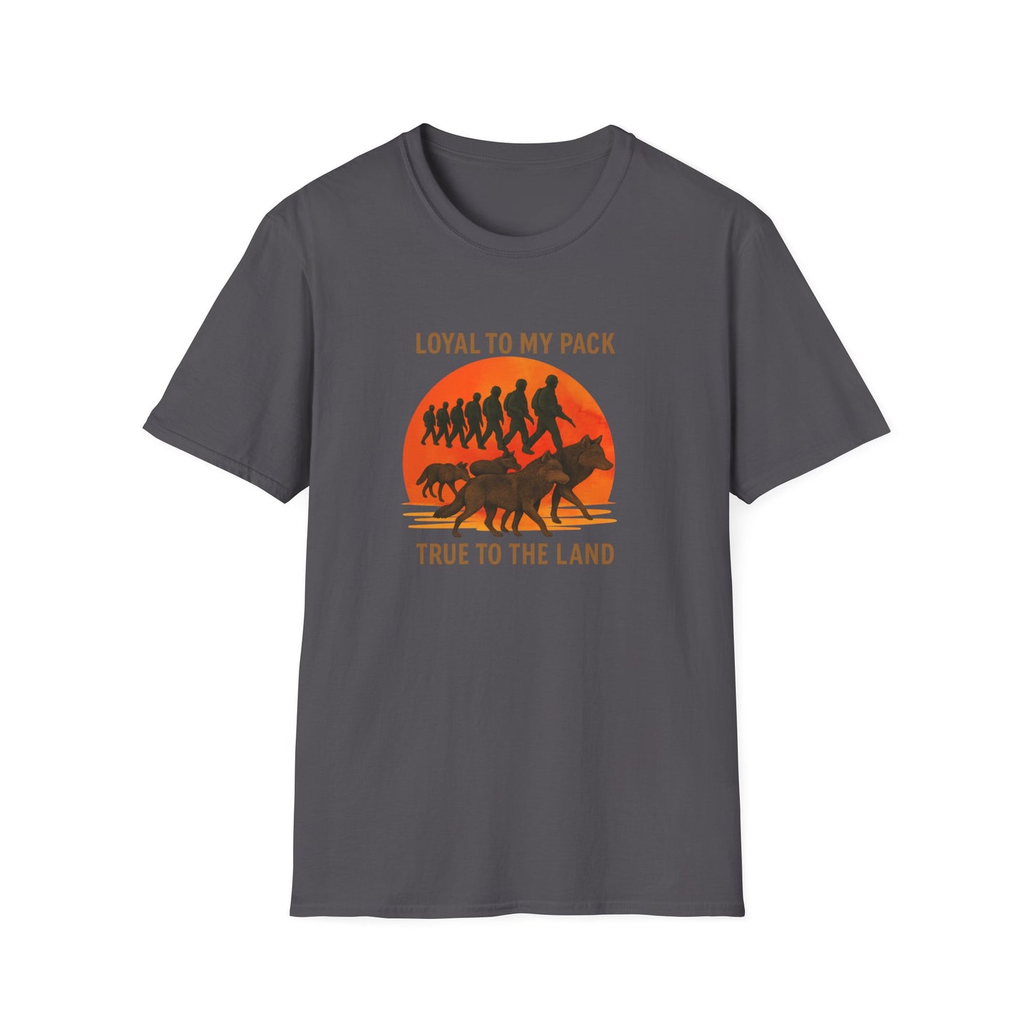 Loyal to My Pack Military-Nature T-Shirt, Unisex Tee
