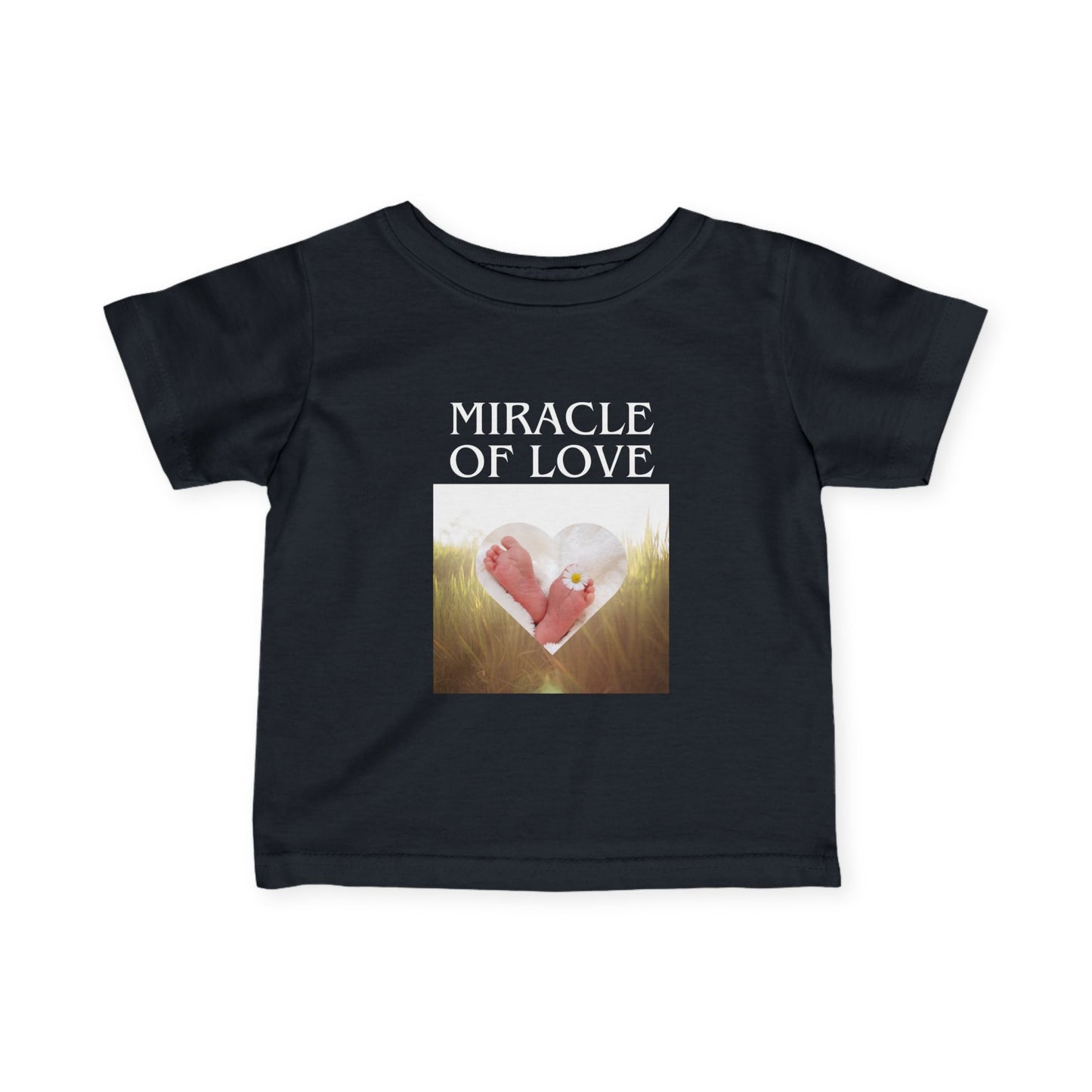 Miracle of Love Infant Tee to Welcome the Precious One