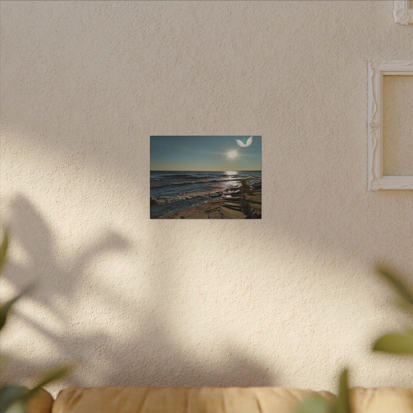 Canvas Print Spiritual View of Lake Superior Sunset