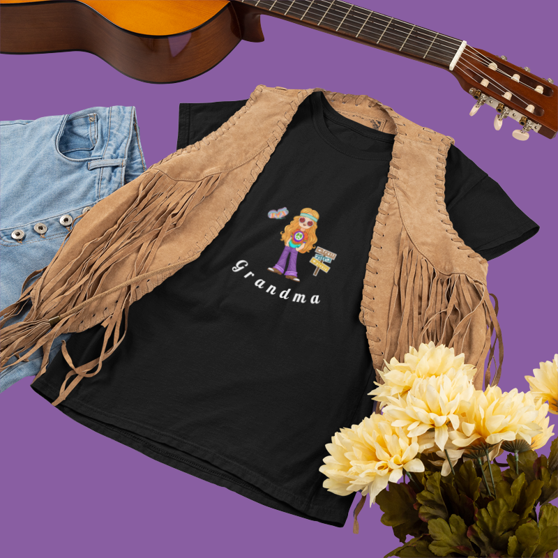 Groovy Grandma Unisex T-Shirt, Vintage Style Tee