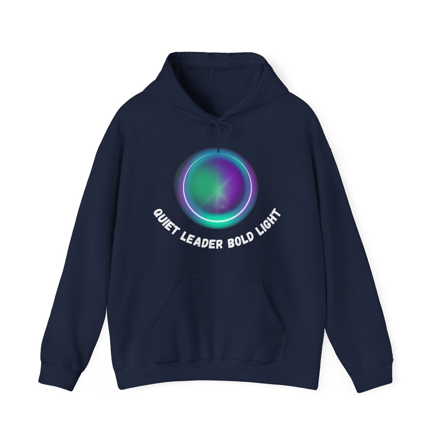 Quiet Leader Bold Light Northern Lights Unisex Hoodie