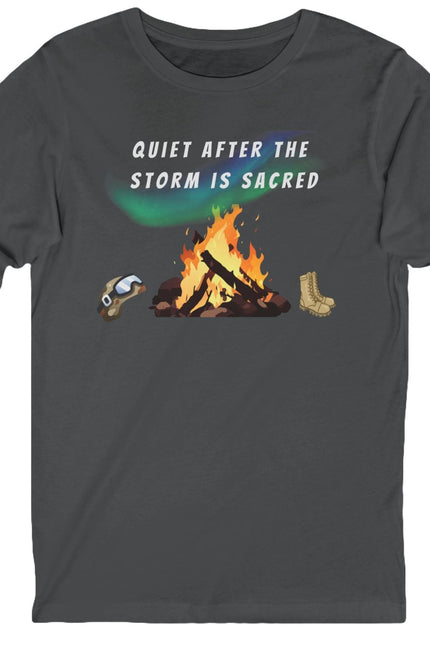 Quiet After the Storm is Sacred Unisex Long Sleeve Tee