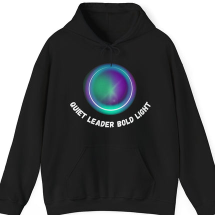 Quiet Leader Bold Light Northern Lights Unisex Hoodie