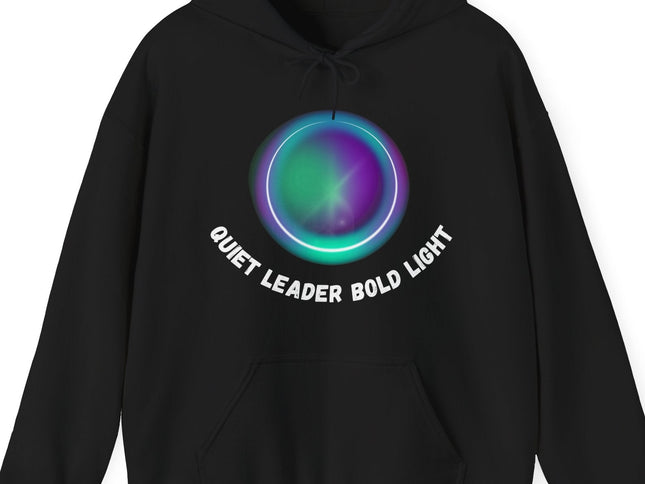 Quiet Leader Bold Light Northern Lights Unisex Hoodie