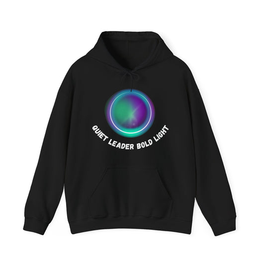 Quiet Leader Bold Light Northern Lights Unisex Hoodie