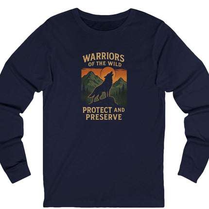 Warriors of the Wild Veteran Unisex Long Sleeve Tee