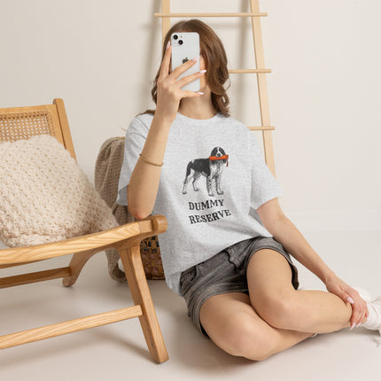 Dummy Reserve Hunting Dog Tee Springer Spaniel Training Retriever Shirt