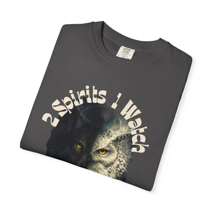 2 Spirits 1 Watch Wolf-to-Owl Unisex Graphic T-Shirt