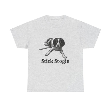 Retro 'Stick Stogie' Dog Tee Vintage Springer Spaniel Graphic T-Shirt