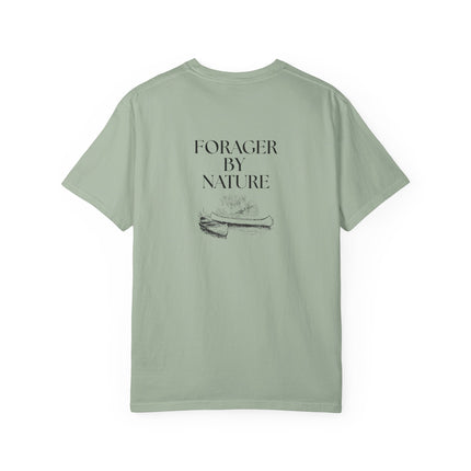 Forager By Nature T-Shirt — Vintage Botanical Foraging Guide Tee