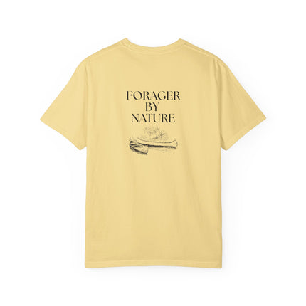 Forager By Nature T-Shirt — Vintage Botanical Foraging Guide Tee