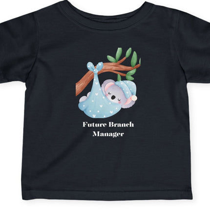 Future Branch Manager Blue Infant Fine Jersey Tee