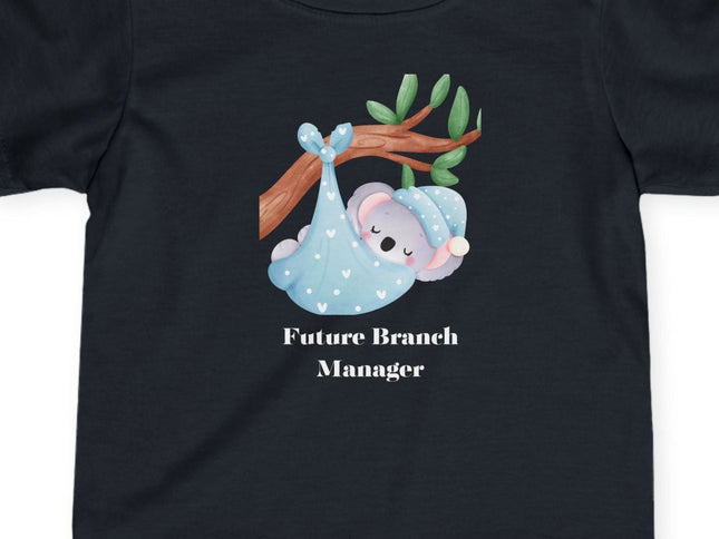 Future Branch Manager Blue Infant Fine Jersey Tee