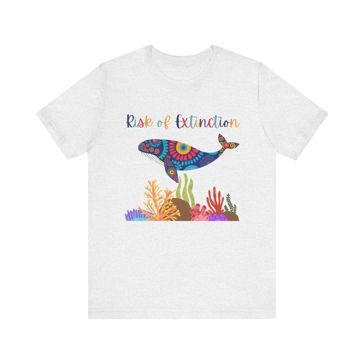 Whale Conservation Tee: Risk of Extinction Shirt