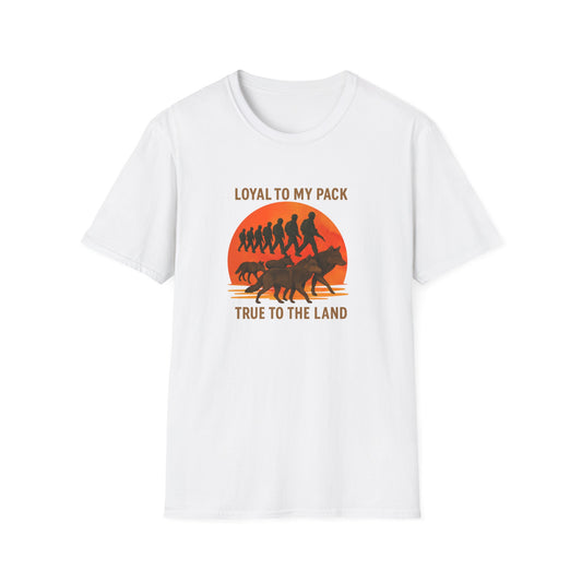 Loyal to My Pack Military-Nature T-Shirt, Unisex Tee
