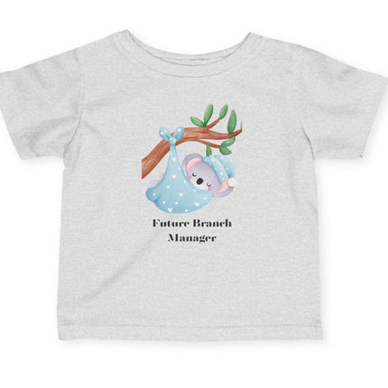 Future Branch Manager Blue Infant Fine Jersey Tee