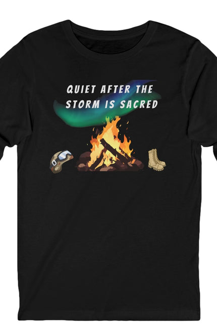 Quiet After the Storm is Sacred Unisex Long Sleeve Tee