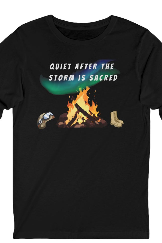 Quiet After the Storm is Sacred Unisex Long Sleeve Tee