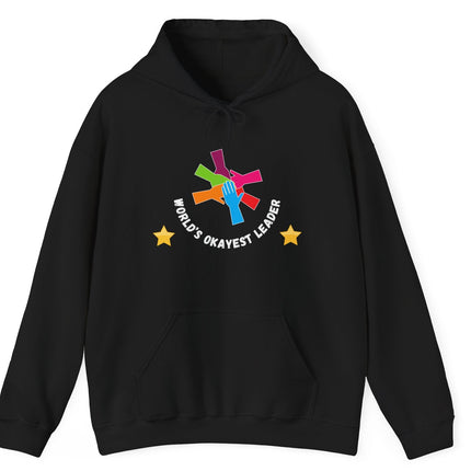 Funny Hoodie for World's Okayest Leader Unisex