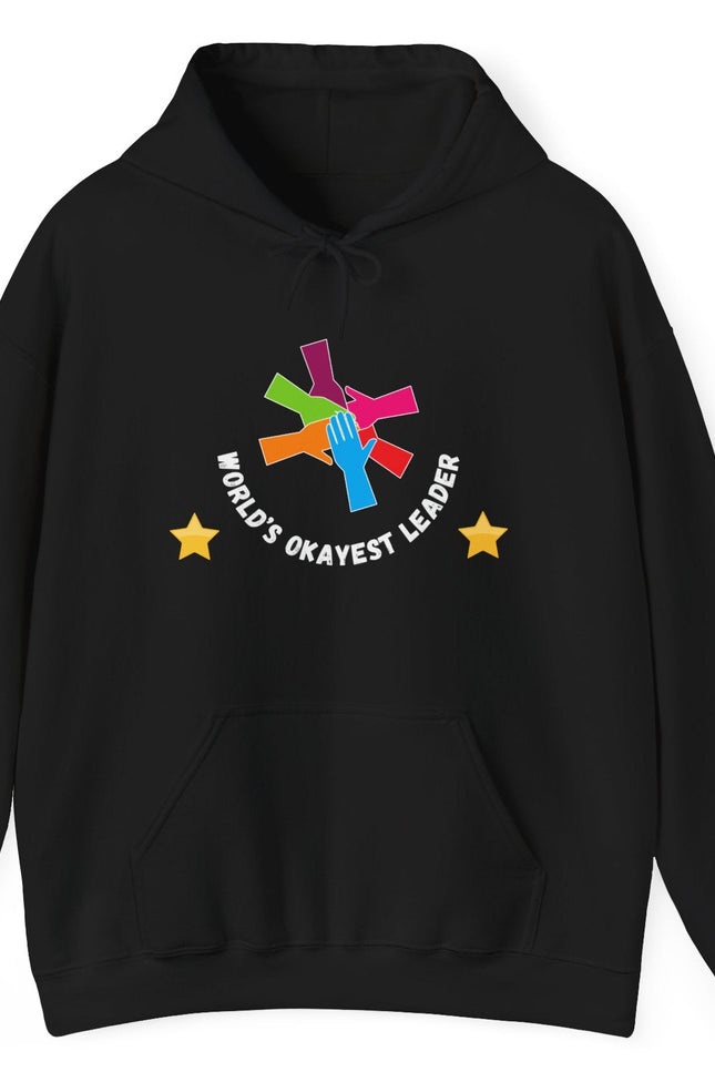 Funny Hoodie for World's Okayest Leader Unisex