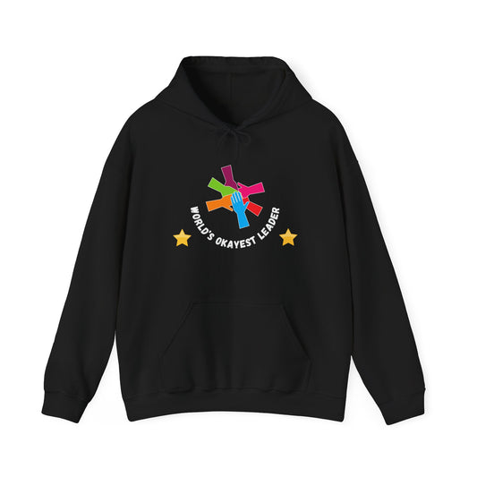 Funny Hoodie for World's Okayest Leader Unisex