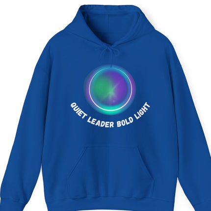Quiet Leader Bold Light Northern Lights Unisex Hoodie