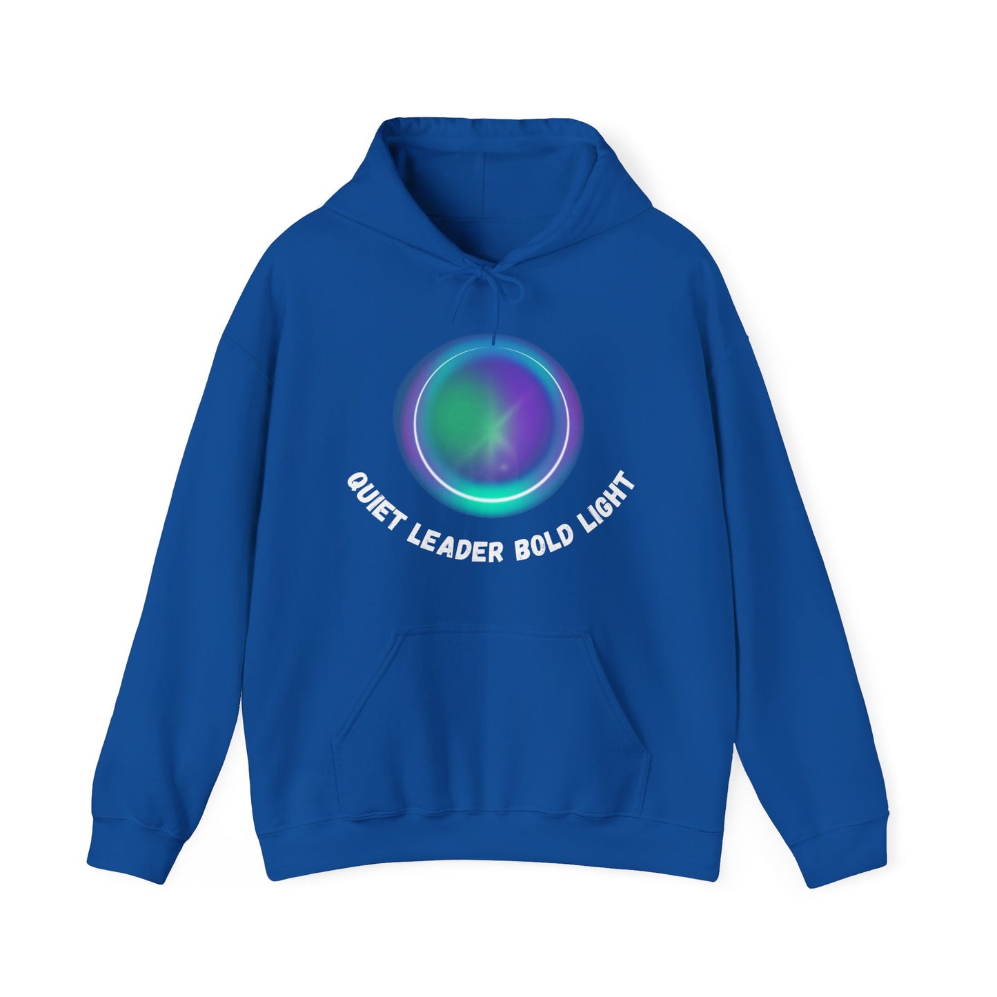 Quiet Leader Bold Light Northern Lights Unisex Hoodie