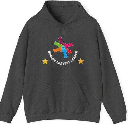Funny Hoodie for World's Okayest Leader Unisex