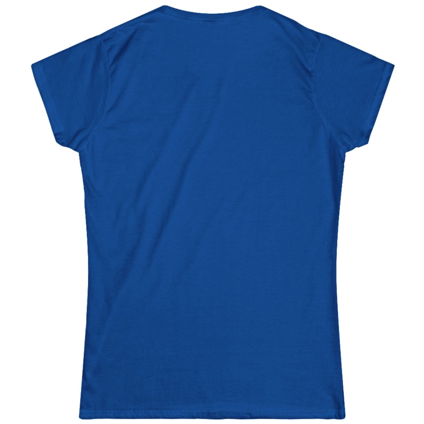 Plain back of blue t-shirt
