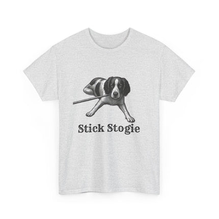 Retro 'Stick Stogie' Dog Tee Vintage Springer Spaniel Graphic T-Shirt