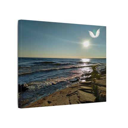Canvas Print Spiritual View of Lake Superior Sunset