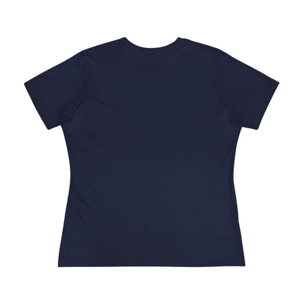 Northern Lights Polar Bear Tee Aurora Sky & Iceberg Women's Cotton T-Shirt
