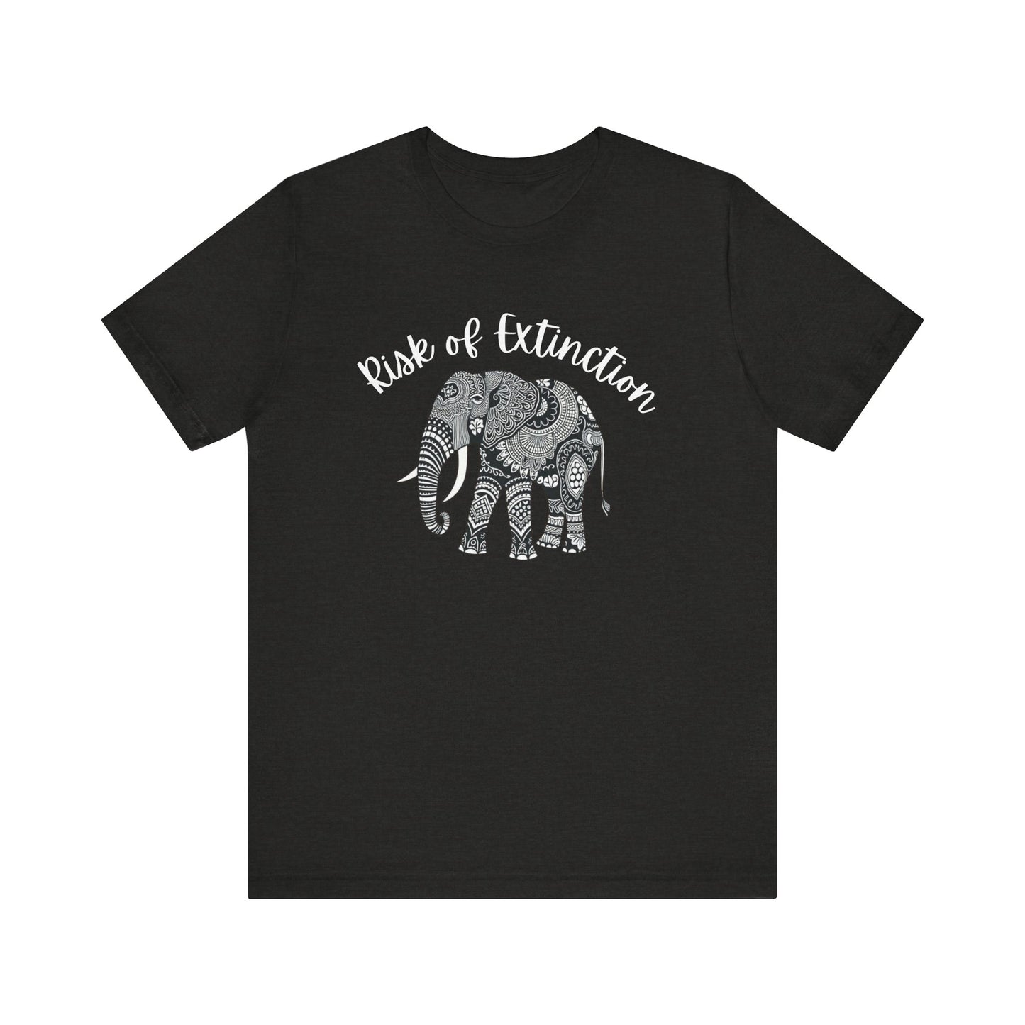 Risk of Extinction Batik Elephant Unisex T-Shirt