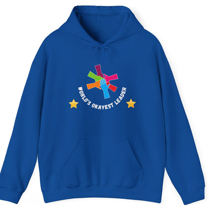 Funny Hoodie for World's Okayest Leader Unisex