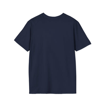 Plain back of Navy T-shirt