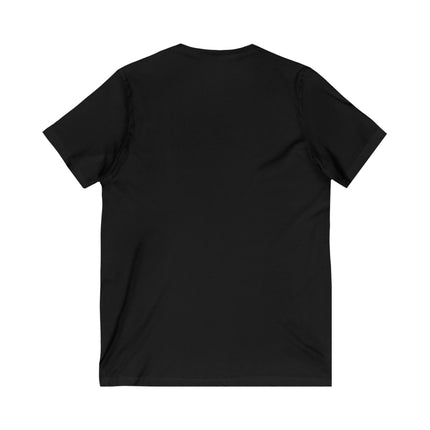 Art-Inspired Unisex V-Neck Tee, Colorful Graphic Shirt for Artists